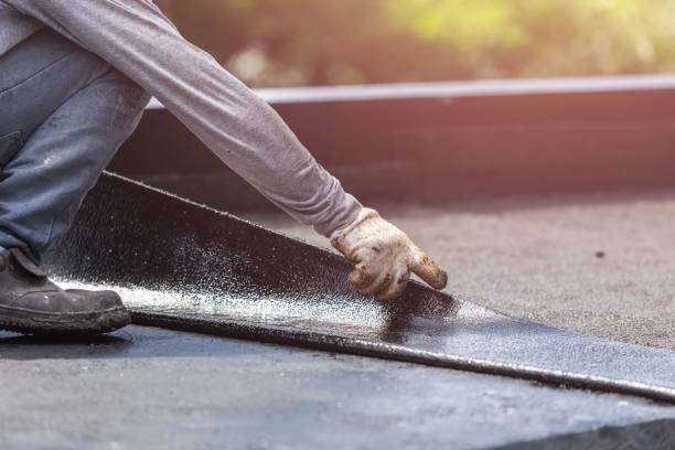 Professional Waterproofing technician working in Jasper, OH